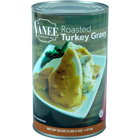 Vanee Vanee Roasted Turkey Gravy 50 oz. Cans, PK12 550VT-VAN